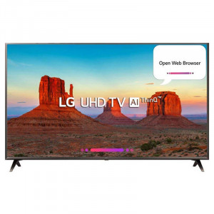 LG 165.1 cm (65 inches) 65UK6360PTE 4K LED Smart Television (Black)