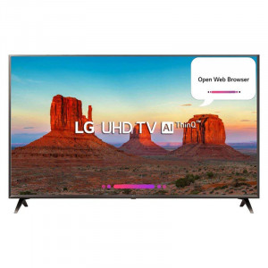 LG (43 inches) 43UK6560PTC Ultra HD 4K Smart LED Television (Black)