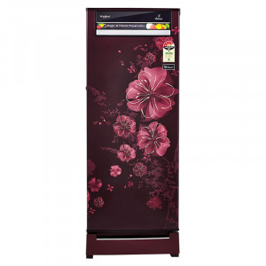 Whirlpool Vitamagic 200 L 4 Star 230 VITAMAGIC ROY 4S Direct Cool Refrigerator (Wine Dahlia)